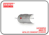 ISUZU 4JJ1 4JB1 4JH1 4JG2 NKR NHR 8-97387964-0 8-97202878-0 8973879640 8972028780 Standard Crankshaft Metal Set