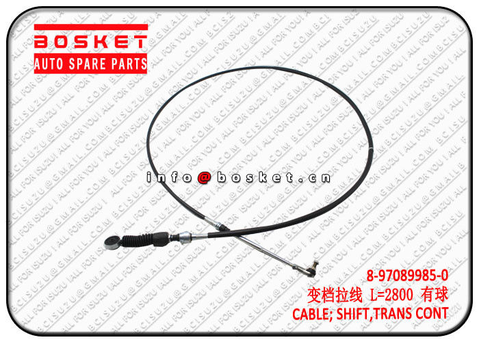 8970899850 8-97089985-0 Trans Control Shift Cable For  Isuzu NHR98 J116