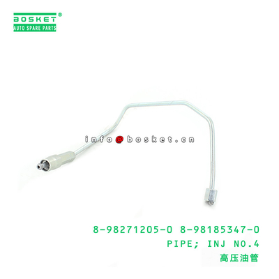 8-98271205-0 8-98185347-0 No.4 Injection Pipe 8982712050 8981853470 For ISUZU NPR 4HK1