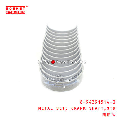 8-94391514-0 Standard Crank Shaft Metal Set Suitable for ISUZU LT132 6HE1T 8943915140