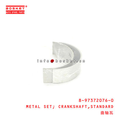 8-97372076-0 Standard Crankshaft Metal Set For ISUZU NKR 8973720760