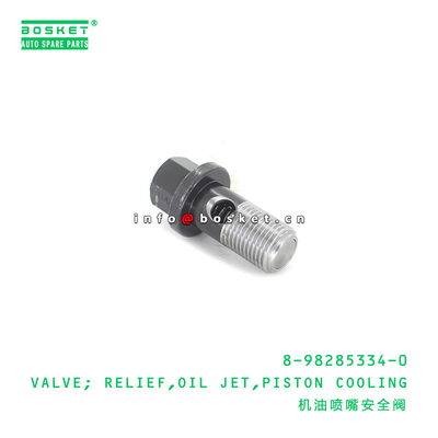 8-98285334-0 Isuzu Engine Parts Piston Cooling Oil Jet Relief Valve For NKR55 8982853340