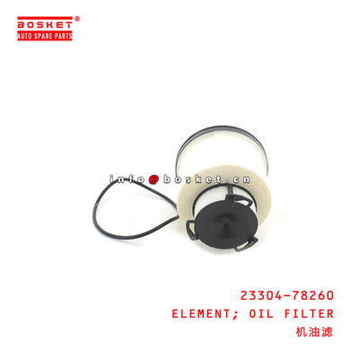 23304-78260 Oil Filter Element Suitable for ISUZU HINO300