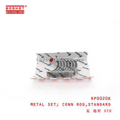 RP0020K Standard Connecting Rod Metal Set For ISUZU  4HK1 4HE1-T 4HF1 4HG1 4HJ1
