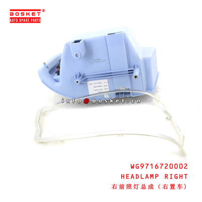 WG9716720002 Headlamp Right  for ISUZU