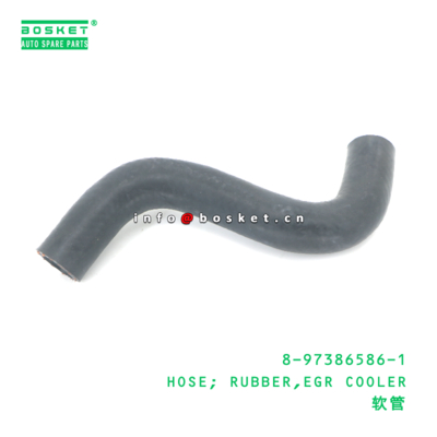 8-97386586-1 Exhaust Gas Recirculation Cooler Rubber Hose for ISUZU   8973865861