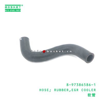 8-97386586-1 Exhaust Gas Recirculation Cooler Rubber Hose for ISUZU   8973865861