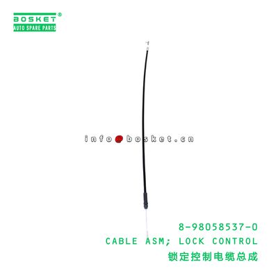 8-98058537-0 CABLE ASM; LOCK CONTROL suitable for ISUZU VC46 6UZ1 8980585370