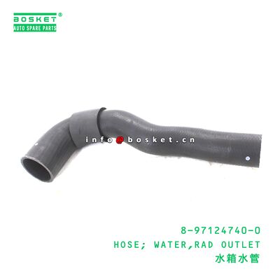 8-97124740-0 HOSE; WATER,RAD OUTLET suitable for ISUZU 8971247400