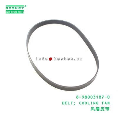 8-98003187-0 BELT; COOLING FAN suitable for ISUZU ELF 700P 4HK1 8980031870