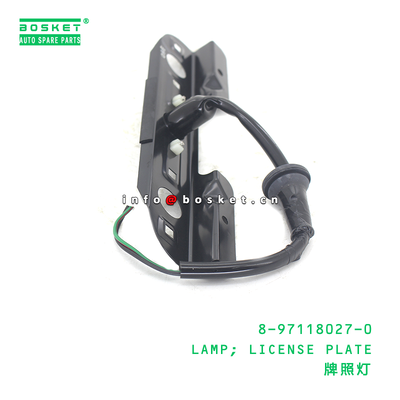 8-97118027-0 LAMP; LICENSE PLATE suitable for ISUZU 8971180270