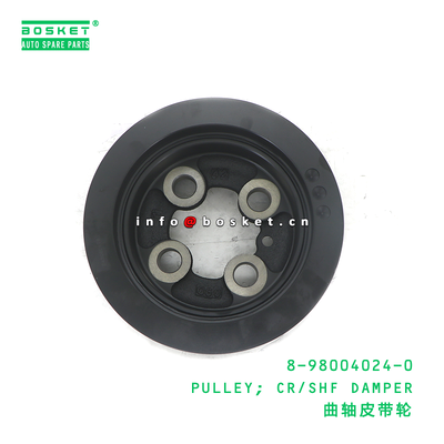 8-98004024-0 PULLEY; CR/SHF DAMPER suitable for ISUZU 4HK1 8980040240