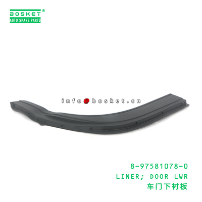 8-97581078-0 LINER; DOOR LWR suitable for ISUZU 8975810780