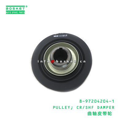 8-97204204-1 PULLEY; CR/SHF DAMPER suitable for ISUZU NKR 4JB1T 8972042041