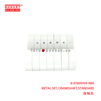 8-97609769-ABA METAL SET; CRANKSHAFT,STANDARD suitable for ISUZU VC46 6UZ1 8976097690