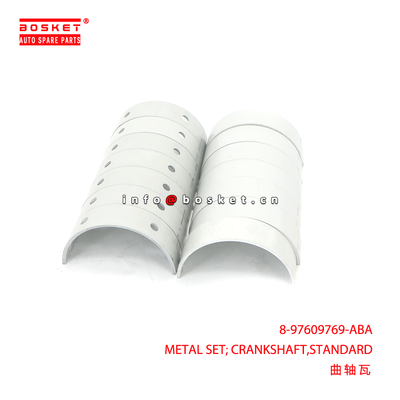 8-97609769-ABA METAL SET; CRANKSHAFT,STANDARD suitable for ISUZU VC46 6UZ1 8976097690