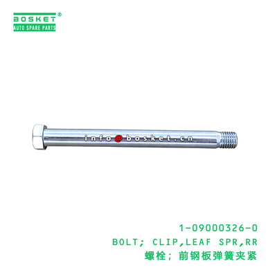1-09000326-0 BOLT; CLIP,LEAF SPR,RR suitable for ISUZU   1090003260