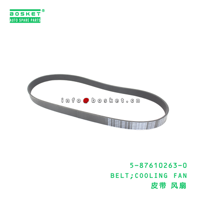 5-87610263-0 BELT;COOLING FAN suitable for ISUZU ELF 700  5876102630