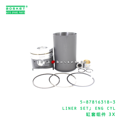 5-87816318-3 LINER SET; ENG CYL suitable for ISUZU  4HG1T 5878163183