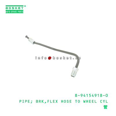 8-94154918-0 PIPE BRK FLEX HOSE TO WHEEL CYL suitable for ISUZU   8941549180