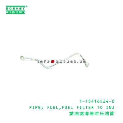 1-15416524-0 PIPE; FUEL,FUEL FILTER TO INJ suitable for ISUZU 1154165240