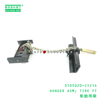 3105020-CYZ14 HANGER ASM; TIRE FT suitable for ISUZU CXZ51K VC46 6WF1 6UZ1 3105020CYZ14
