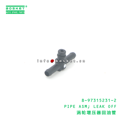 Leak Off Pipe Assembly 8-97315231-2 8973152312 OEM Reference for ISUZU 4JJ1 Engine Compatible Fuel Leak Off Pipe