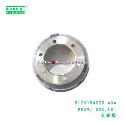 517615H200 ABA Front Brake Drum HD72 Compatible Front Axle Brake Drum Assembly for Japanese Truck Parts