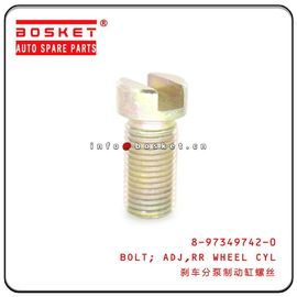 Rear Wheel Cylinder Adjuster Bolt 8-97349742-0 8973497420 For Isuzu 4HK1 700P NKR NPR