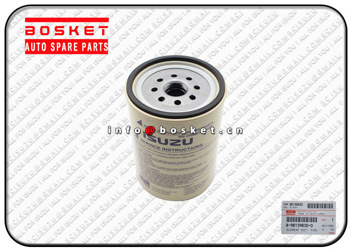 8981398300 8-98139830-0 Fuel Filter Element Kit Suitable for ISUZU NMR85 NPR75 NQR90