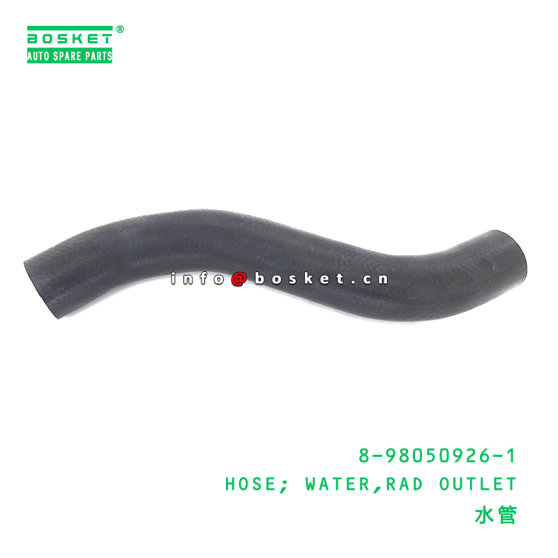 8-98050926-1 Rad Outlet Water Hose suitable for ISUZU   8980509261