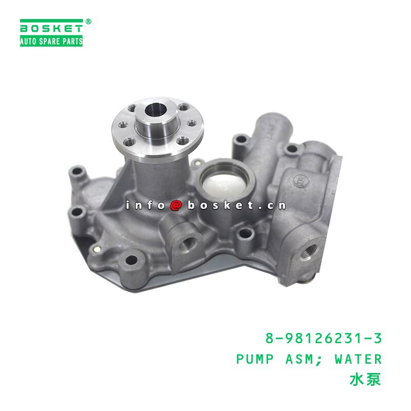 ISUZU 3LD1 4LE1 4LE2 3LD2 Water Pump Assembly 8981262313 with Neutral Box Packaging