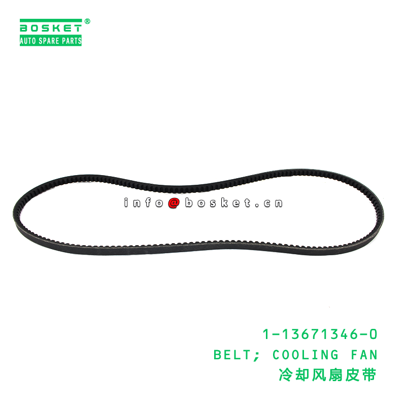 Cooling Fan Belt Suitable for ISUZU 1136713460 with 1PCS Pack Quantities and 3 Months Warranty