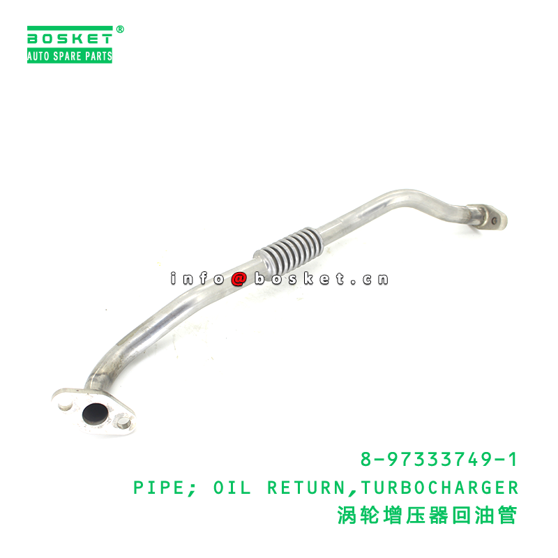 ISUZU 8973337491 Turbocharger Compatible Oil Return Pipe 1PCS Pack for ISUZU Trucks