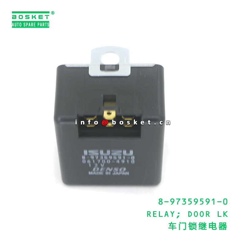 8-97359591-0 RELAY; DOOR LK suitable for ISUZU 8973595910