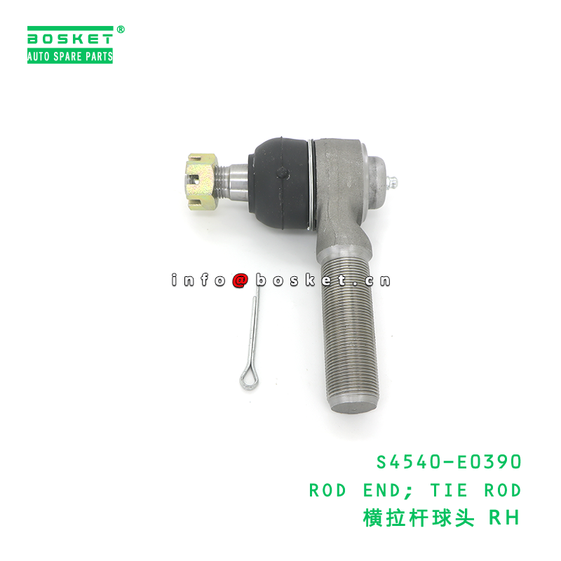 S4540-E0390 BBA Rod End Tie Rod for HINO 500 Made of High-Quality Special Steel with Ball Pin Connection