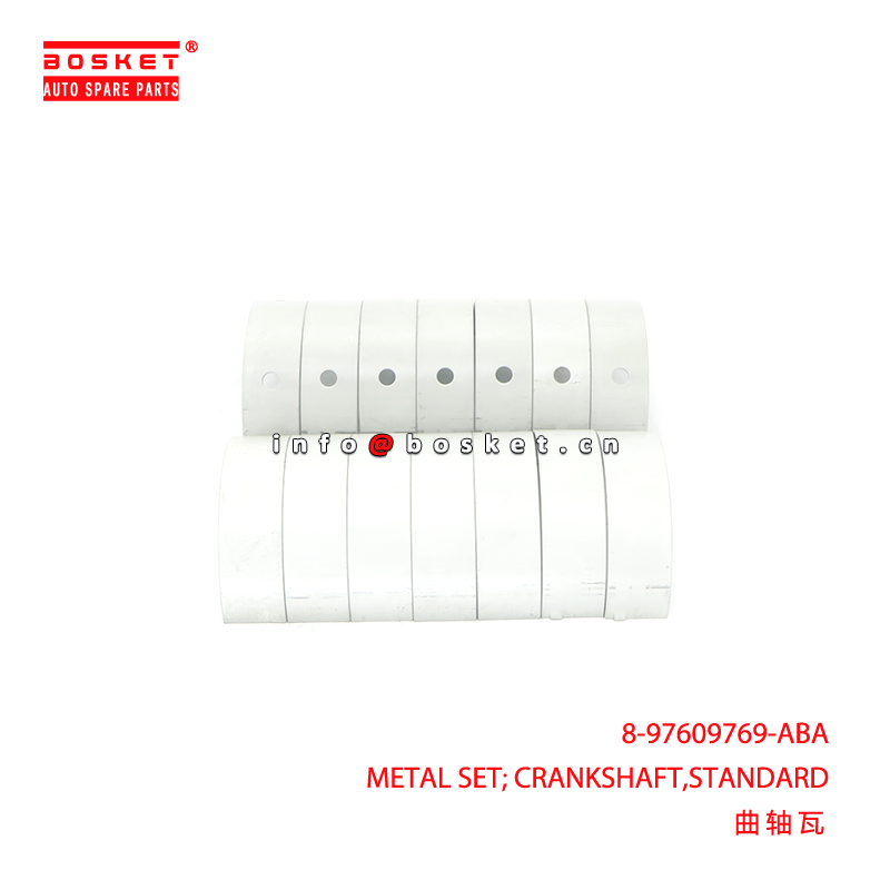 8-97609769-ABA METAL SET; CRANKSHAFT,STANDARD suitable for ISUZU VC46 6UZ1 8976097690
