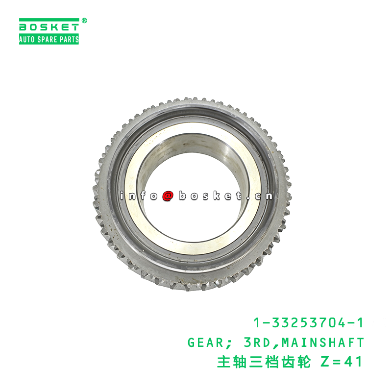 1-33253704-1 GEAR; 3RD,MAINSHAFT suitable for ISUZU EXZ51K  1332537041