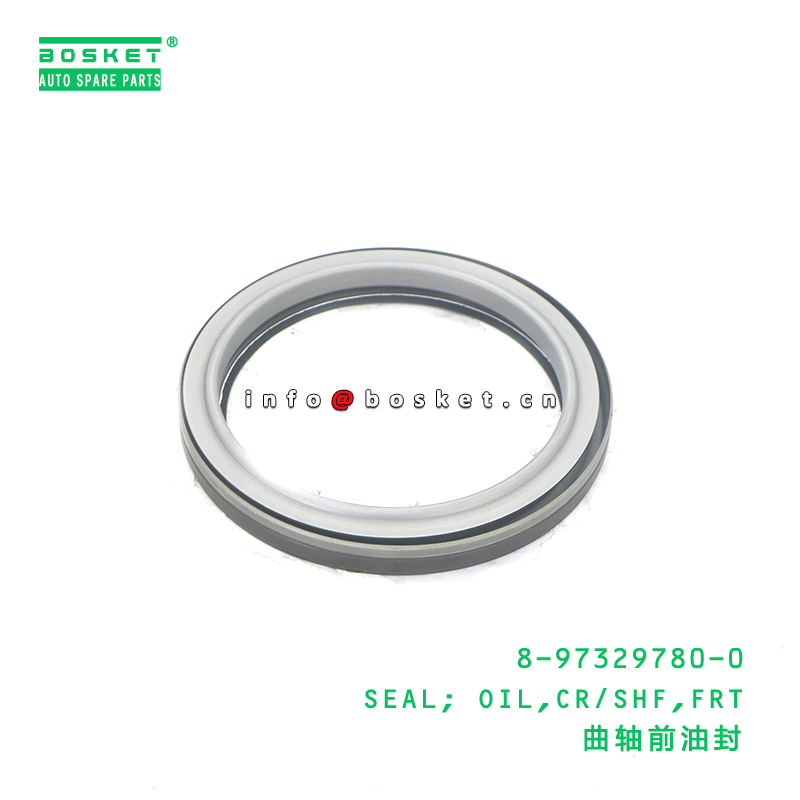 8-97329780-0 SEAL; OIL,CR/SHF,FRT suitable for ISUZU 4HK1 4HF1 4HE1 8973297800