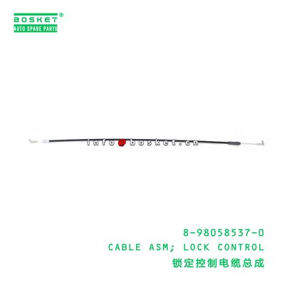 8-98058537-0 CABLE ASM; LOCK CONTROL suitable for ISUZU VC46 6UZ1 8980585370