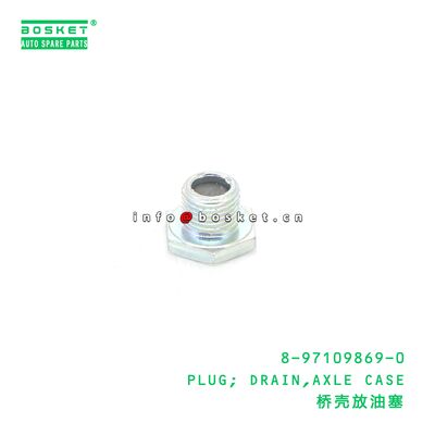 8-97109869-0 PLUG; DRAIN,AXLE CASE cocok untuk ISUZU 8971098690