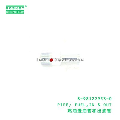 ISUZU VC46 6UZ1 Pipa bahan bakar untuk bahan bakar masuk dan keluar dengan nomor bagian 8981229530