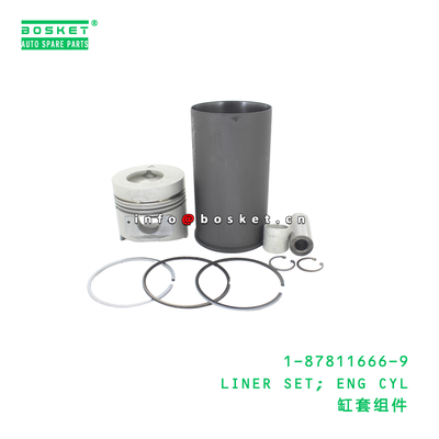 1-87811666-9 LINER SET; ENG CYL cocok untuk ISUZU MR133 6HH1 1878116669