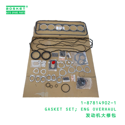 1-87814902-1 GASKET SET; ENG OVERHAUL cocok untuk ISUZU 6UZ1 1878149021